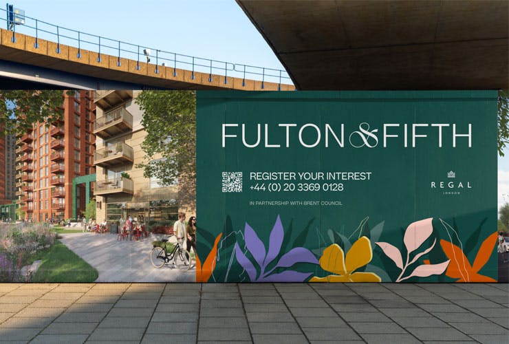 Fulton & Fifth | Hoarding Design | Steve Edge Design