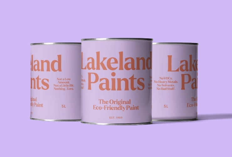 Lakeland Paints | Branding | Product Design | Web Design | Work | Steve Edge Design