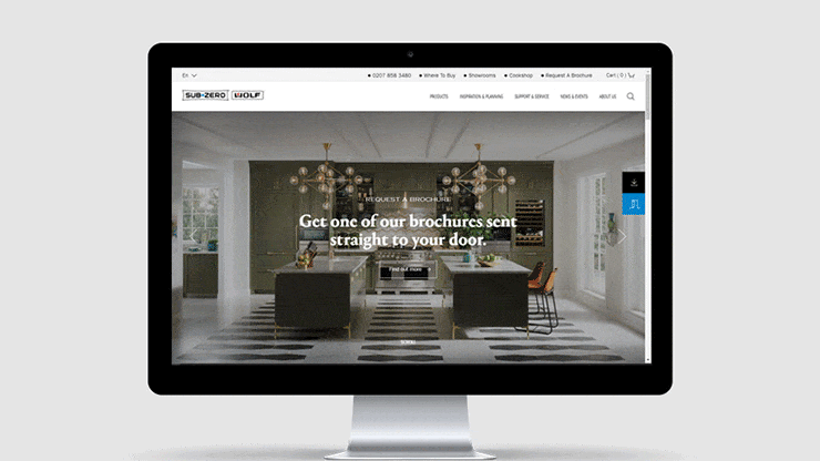 Building winning A New Website for Sub-Zero & Wolf | Journal | Steve Edge Design