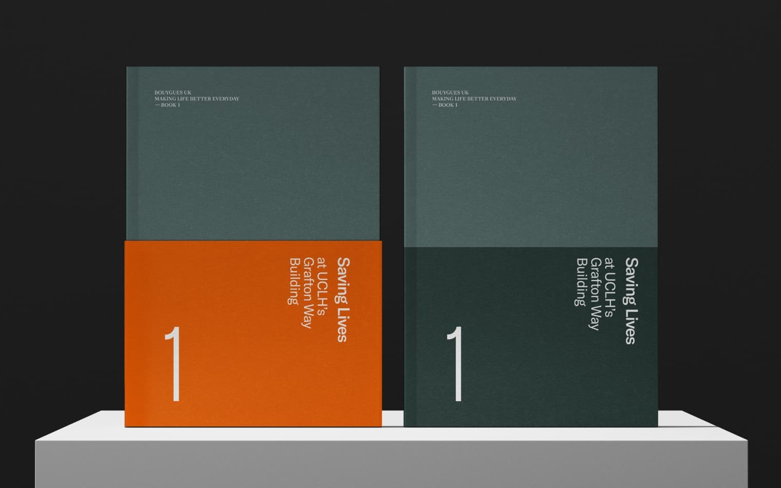 Bouygues | Commemorative Book Design | Work | Steve Edge Design