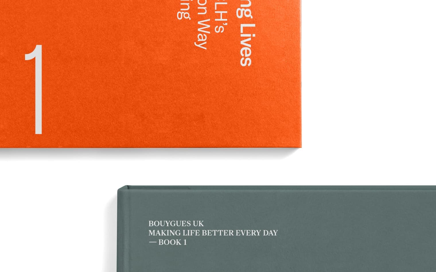 Bouygues | Commemorative Book Design | Work | Steve Edge Design