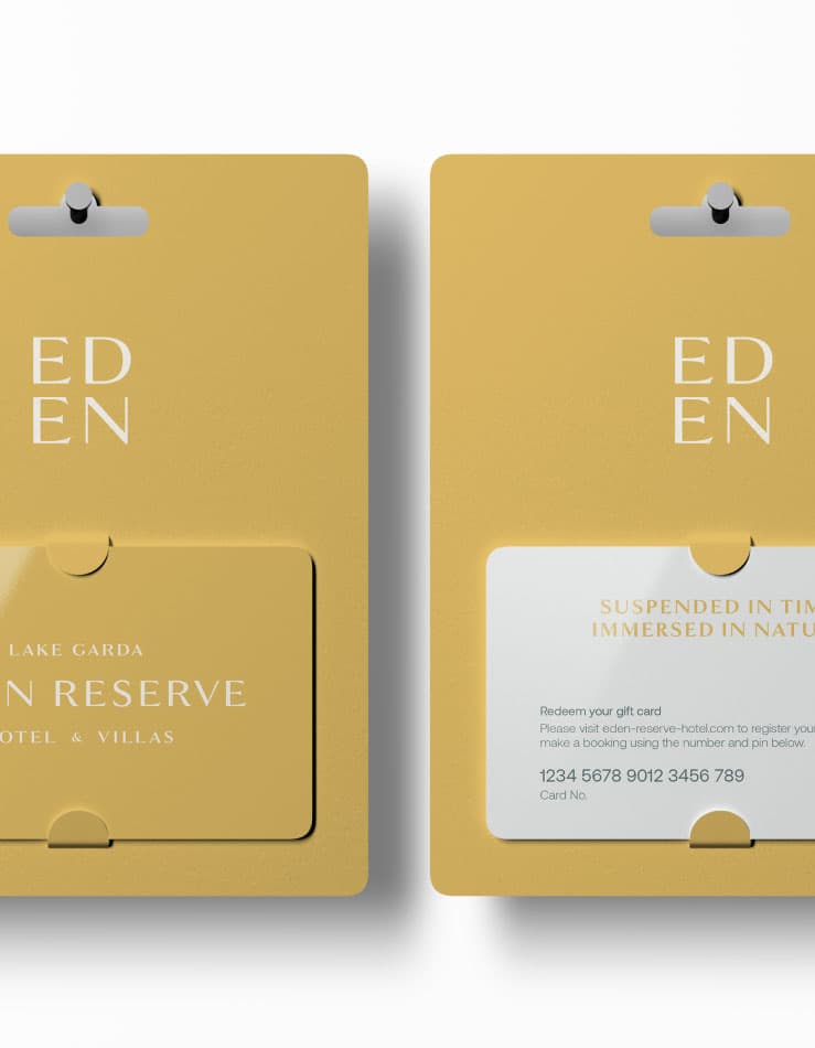 Eden Reserve | Gift Card Design | Steve Edge Design