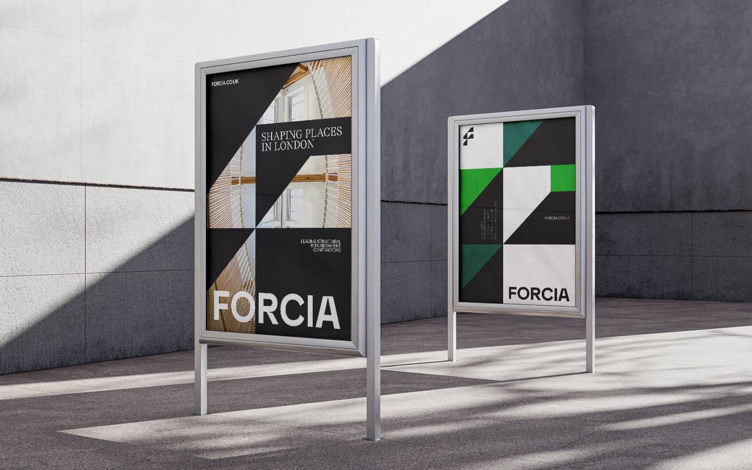 Forcia | Logo Design | Steve Edge Design