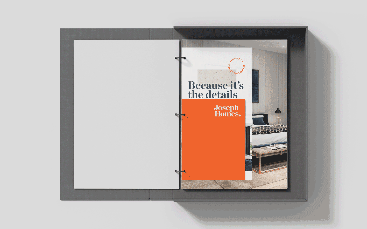 Joseph Homes | Brochure Design | Steve Edge Design
