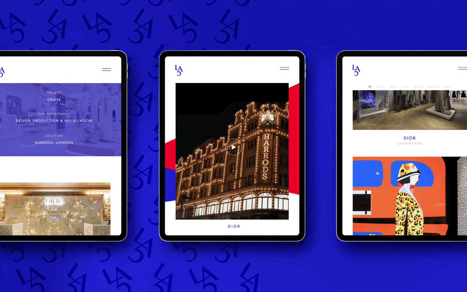 L'Atelier Five | Luxury Branding | | Luxury Web Design | Steve Edge Design