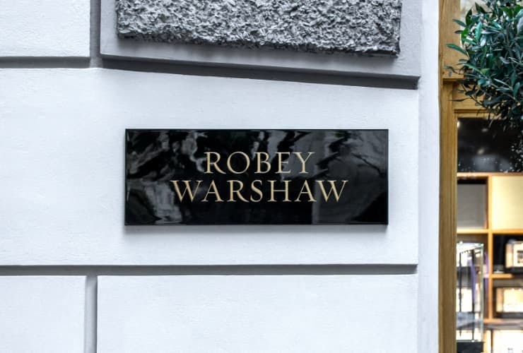 Robey Warshaw | Banking & Investment Branding | Steve Edge Design