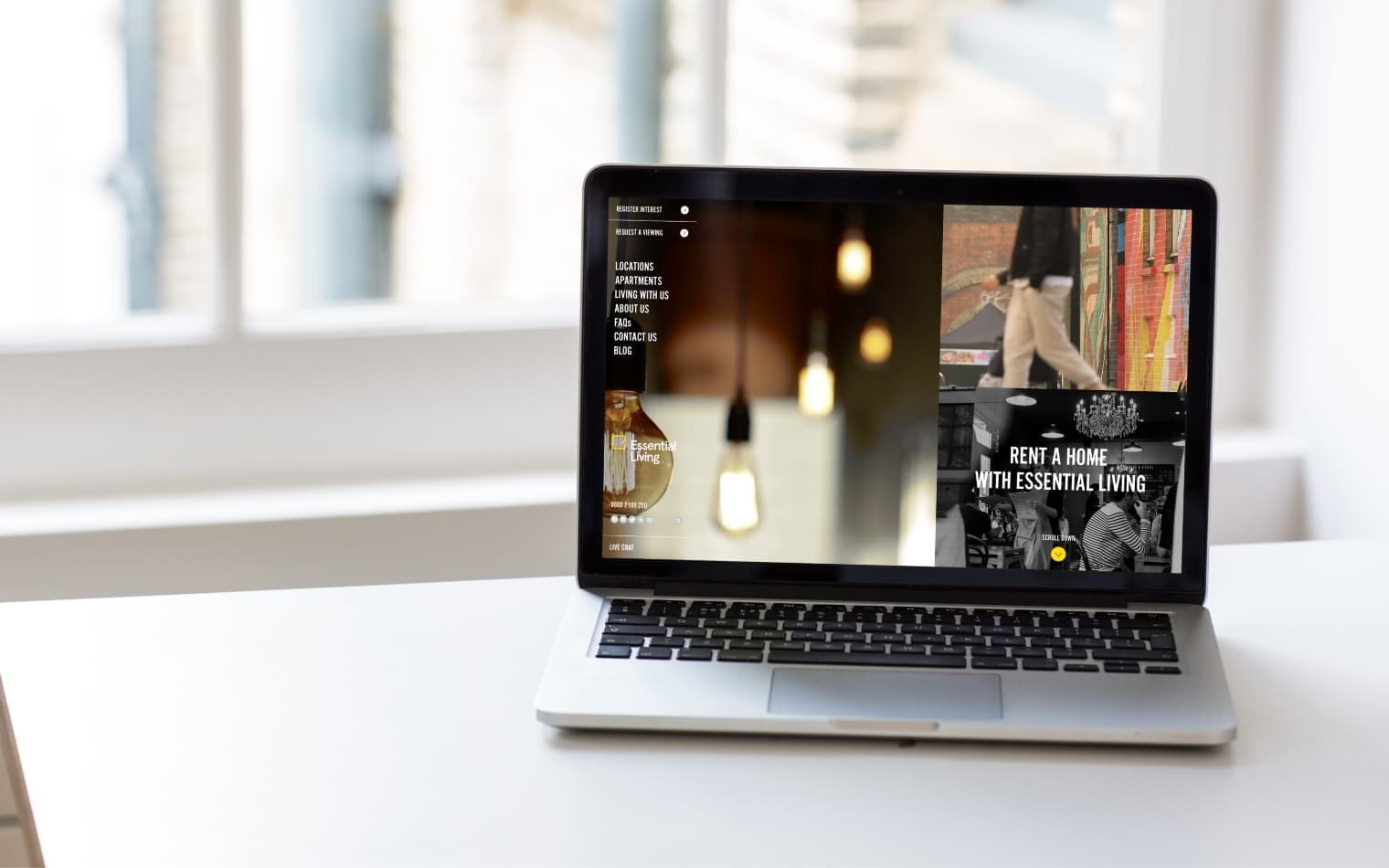 Essential Living | Website Design | Steve Edge Design