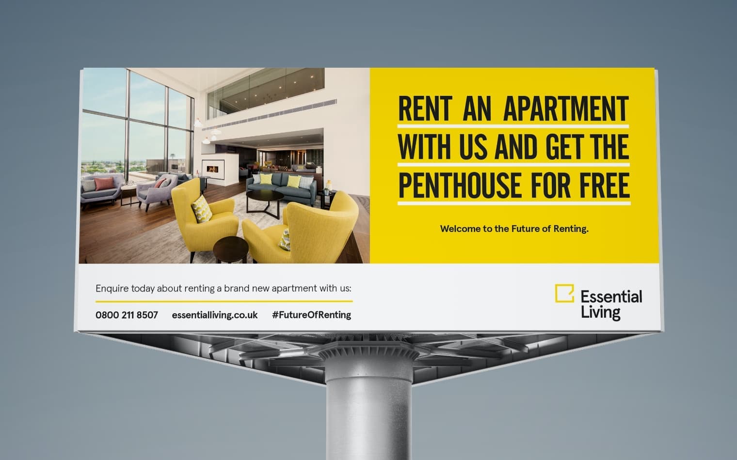 Essential Living | Billboard Design | Steve Edge Design