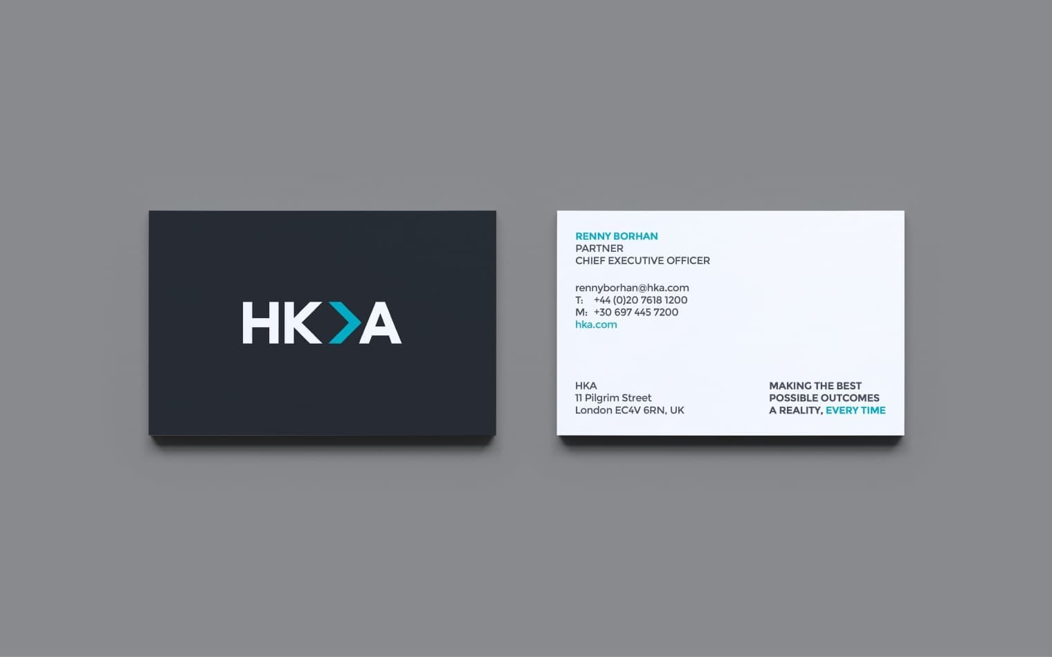 HKA | Business Card Design | Steve Edge Design