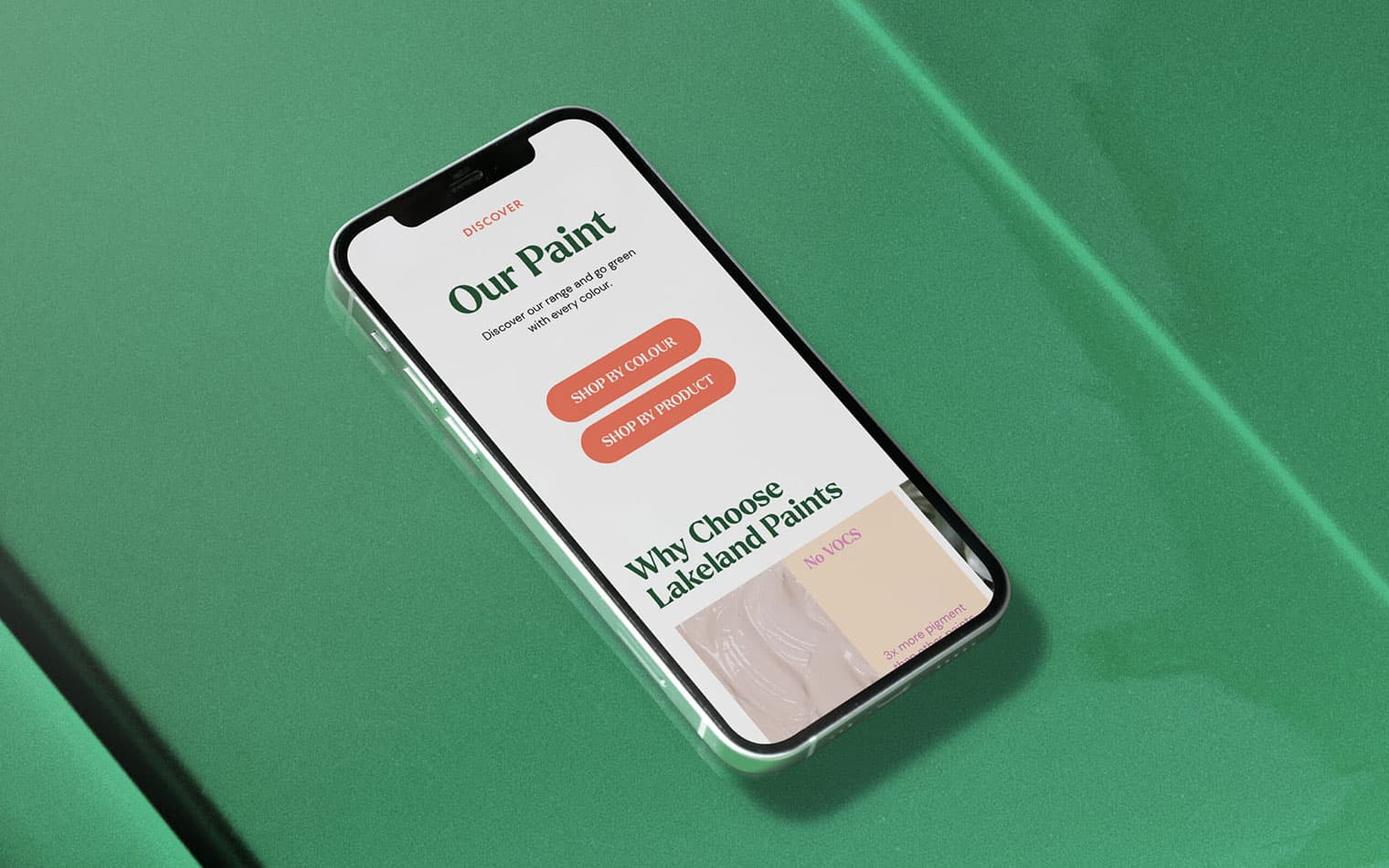 Lakeland Paints | Website Design | Steve Edge Design