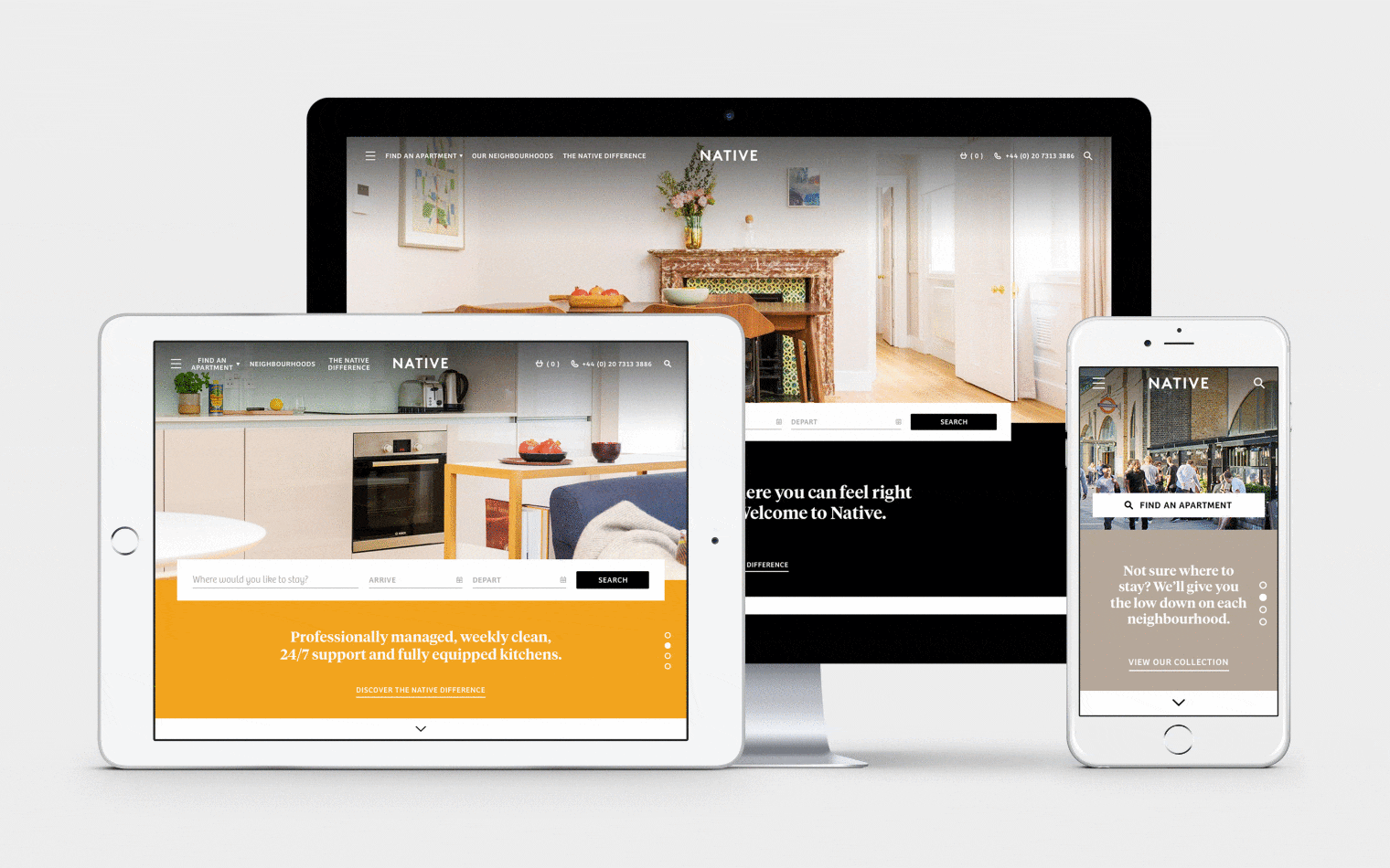 Native | Website Design | Steve Edge Design