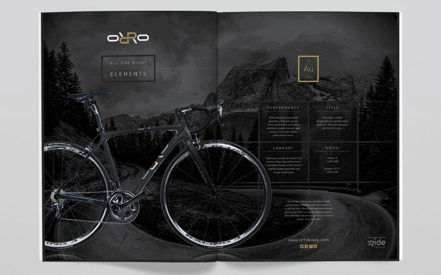 Orro Bikes | Brochure Design | Steve Edge Design