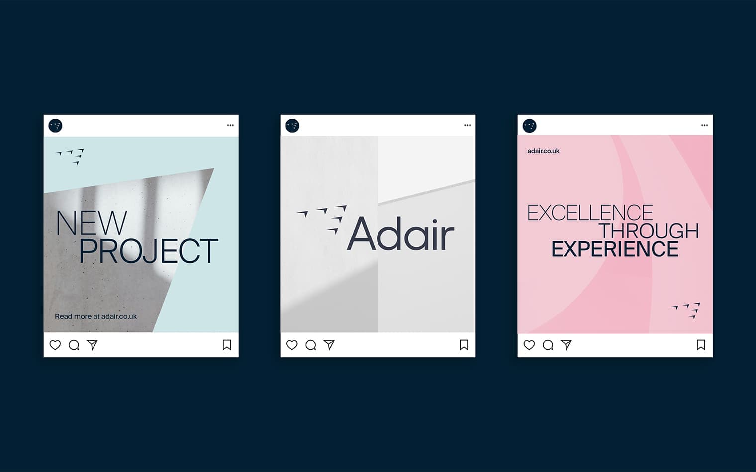 Adair | Construction Consultancy Branding | Work | Steve Edge Design