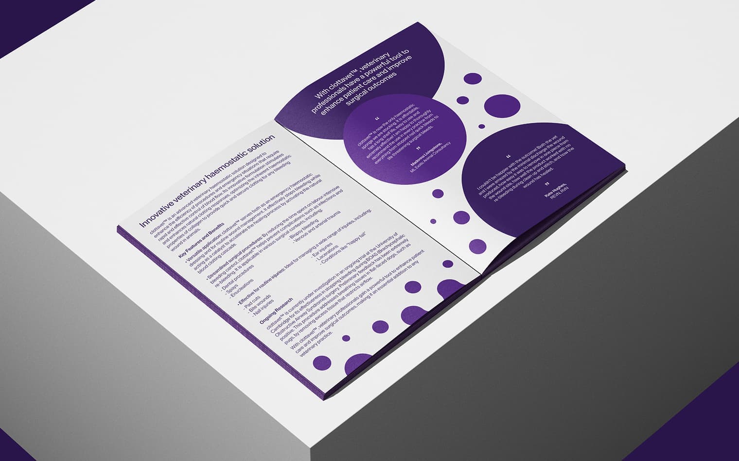 Clotta | Booklet Design | Branding Agency | Work | Steve Edge Design