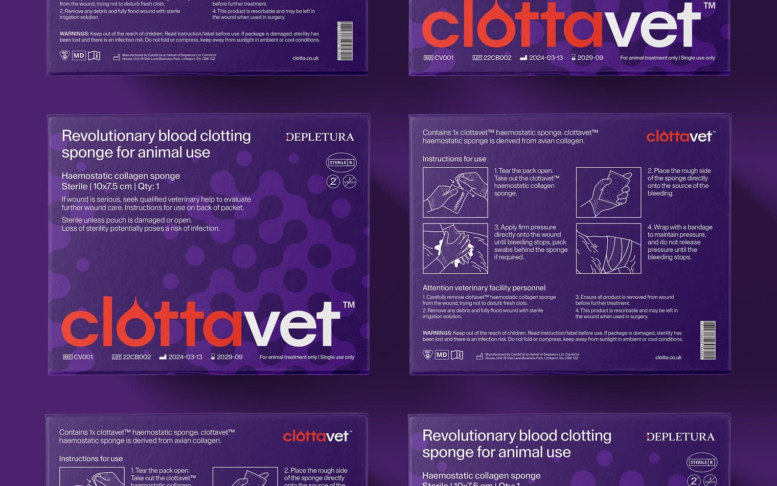 Clotta | Printable Design | Visual Identity | Branding Agency | Work | Steve Edge Design