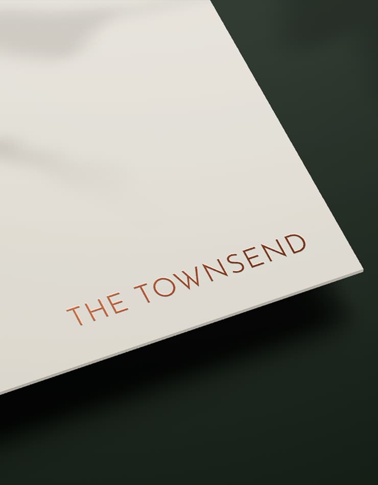 Townsend | Visual Identity | Property Development Branding Agency | Work | Steve Edge Design