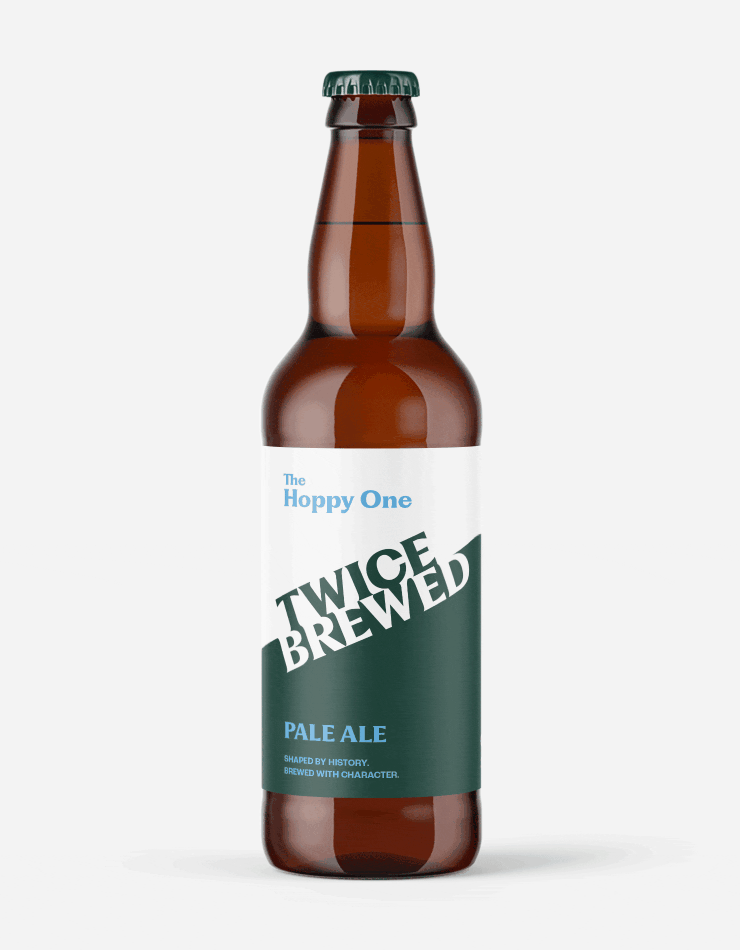 Twice Brewed | Brand Identity | Label Design | Visual Identity | Work | Steve Edge Design