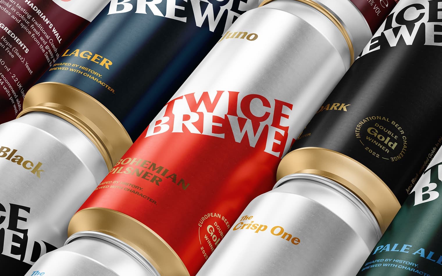 Twice Brewed | Consumer Branding | Brand Design | Packaging Design | Work | Steve Edge Design