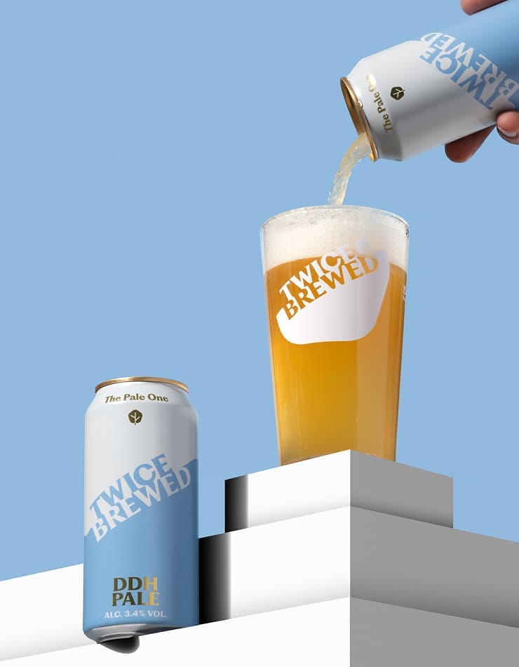 Twice Brewed | Visual Identity | Work | Steve Edge Design