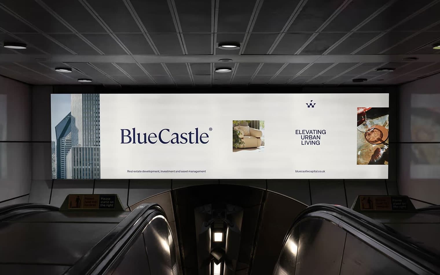 BlueCastle Capital | Poster Design | Signage | Website Build | Branding Agency | Financial Sector Branding | Work | Steve Edge Design