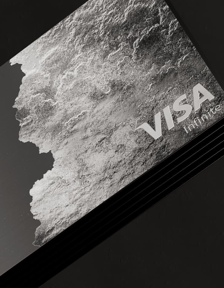 HY10 | The Card | Visa Infinite | Branding | Work | Steve Edge Design