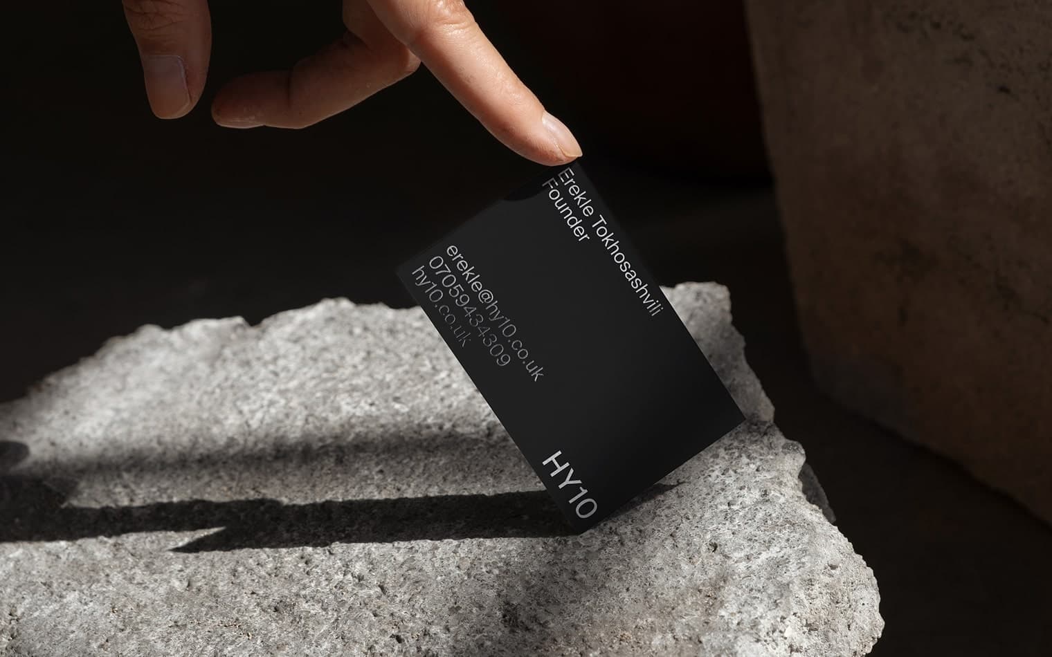 HY10 | Business Card Design | Printables | Branding | Work | Steve Edge Design