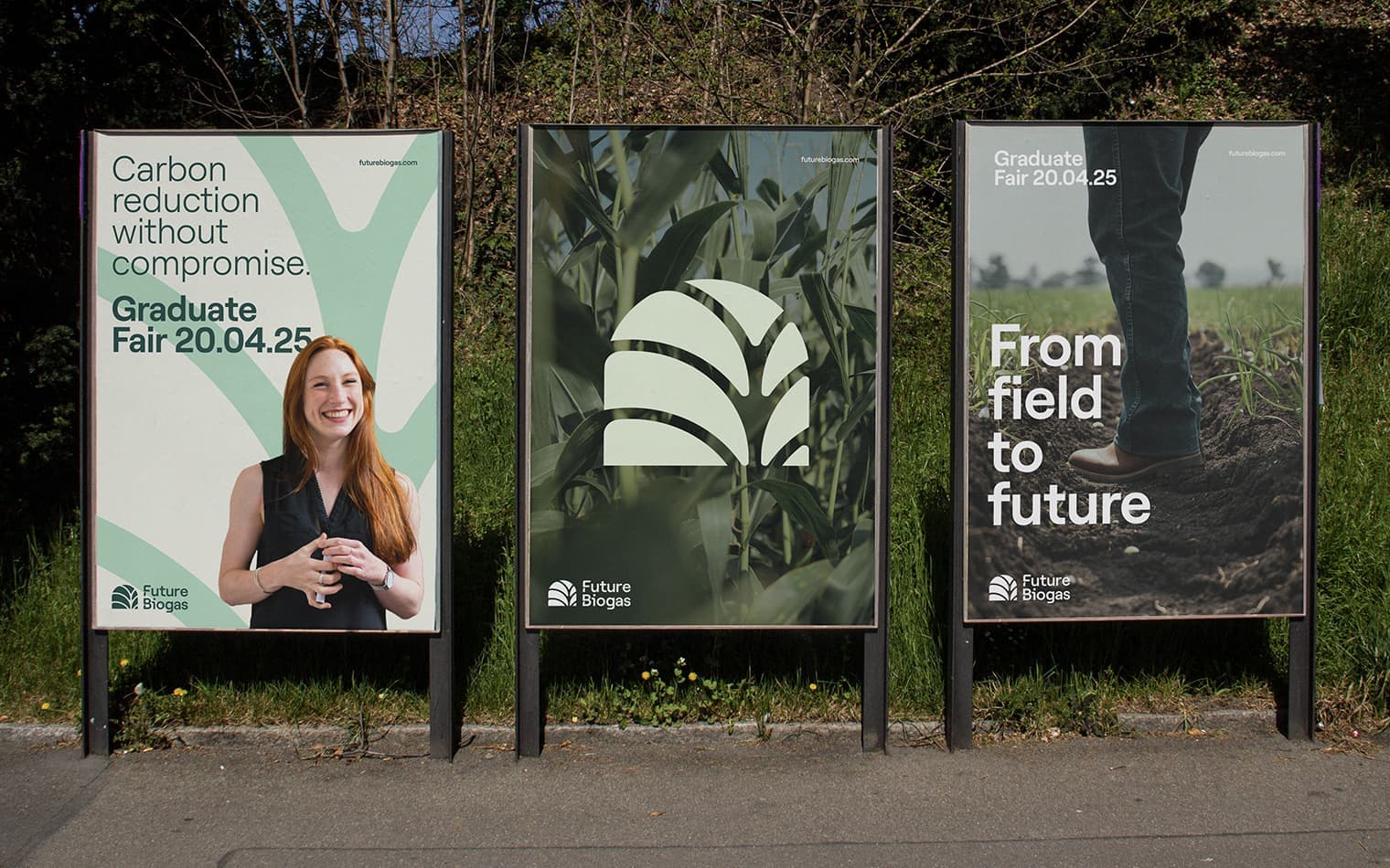 Future Biogas | Poster Design | Printables | Renewable Energy Brand & Web Design | Work Posts | Steve Edge Design