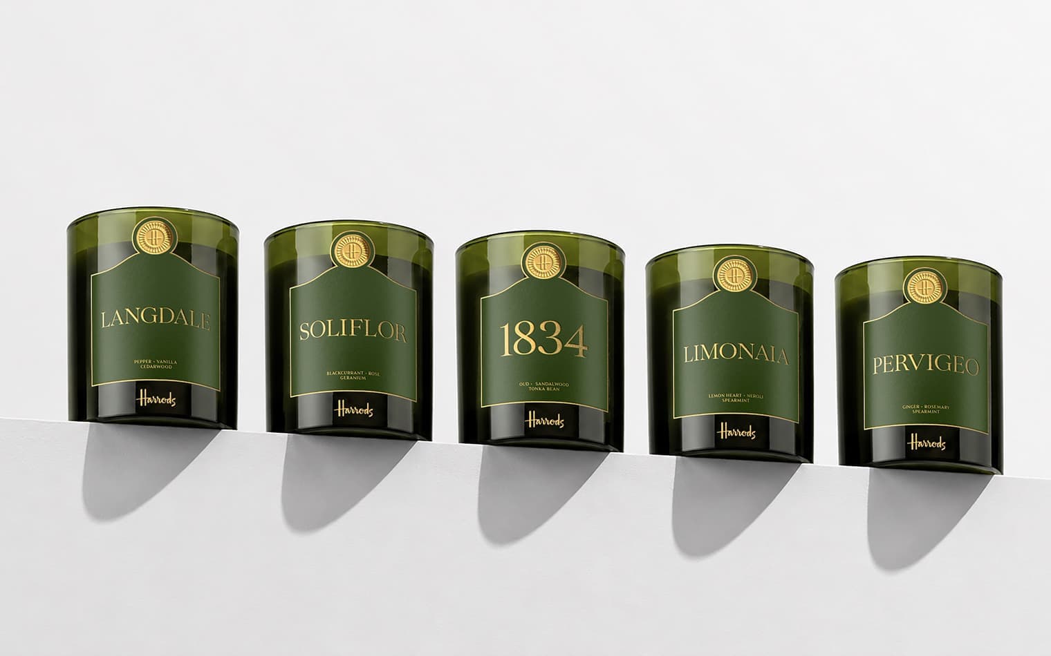 Harrods London | Luxury Candle Collection | Packaging Design | Work | Steve Edge Design