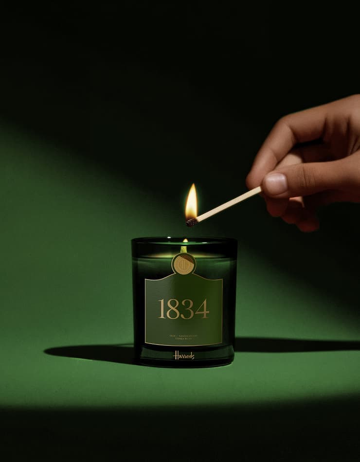 Harrods London | Luxury Candle | Product Design | Packaging Design | Work | Steve Edge Design