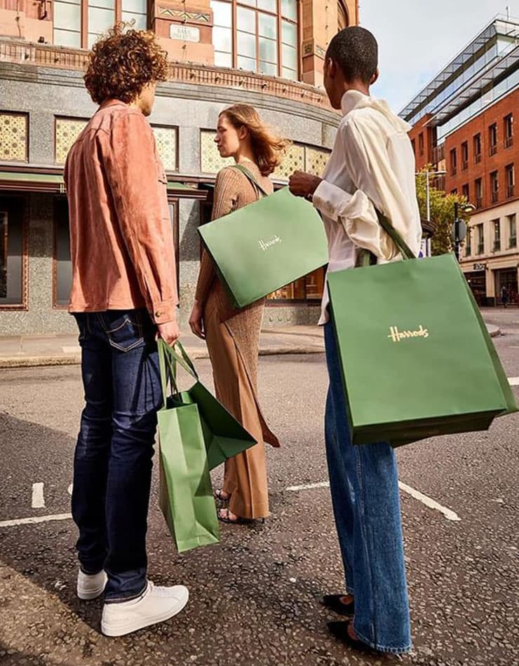 Harrods | London Luxury Shopping | Branding | Naming | Work | Steve Edge Design