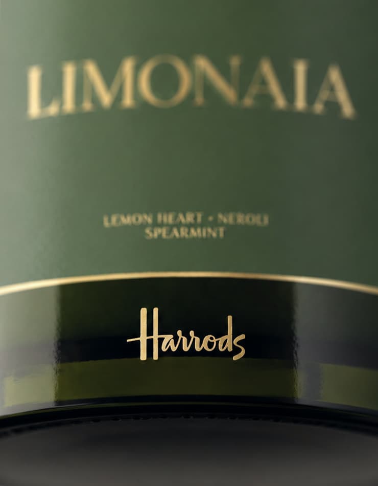 Harrods | Luxury Candle | Label Design | Packaging Design | Work | Steve Edge Design