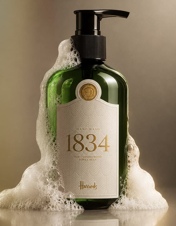 Harrods | Luxury Handwash | Packaging Design | Label Design | Work | Steve Edge Design