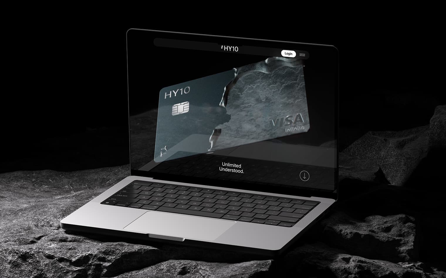 HY10 | Luxury Premium Credit Card | Website Design & Build | UI Design | Work | Steve Edge Design