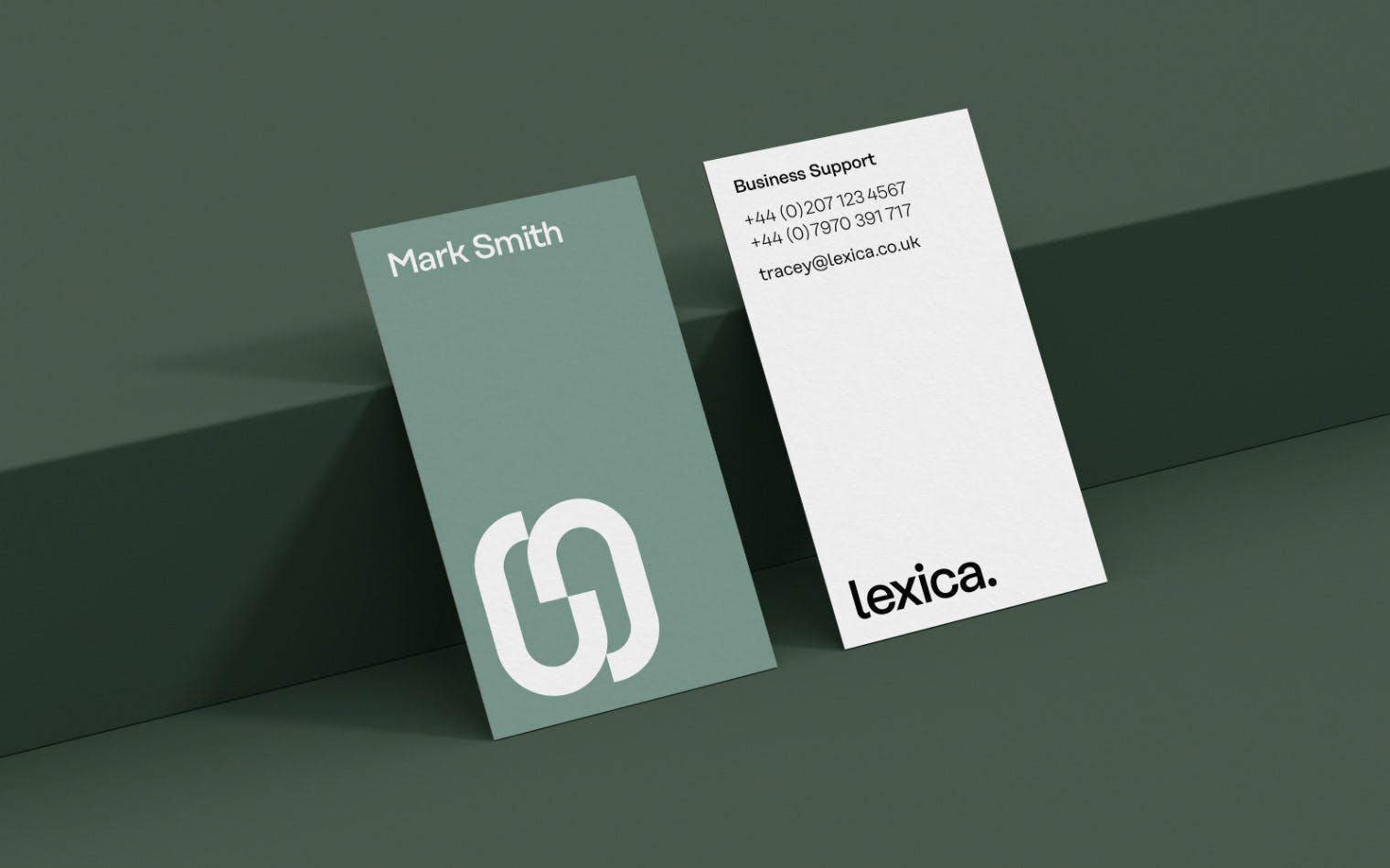 Lexica - Business Card Design