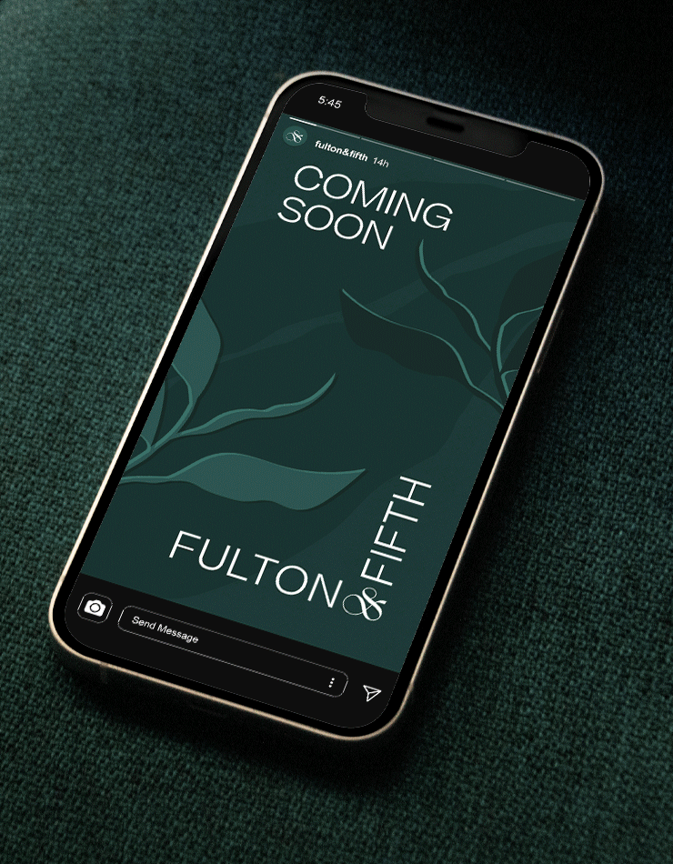 Fulton & Fifth | Brand & Website