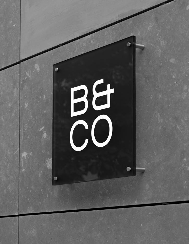 B&CO - Blackburn & Co - Branding - Signage
