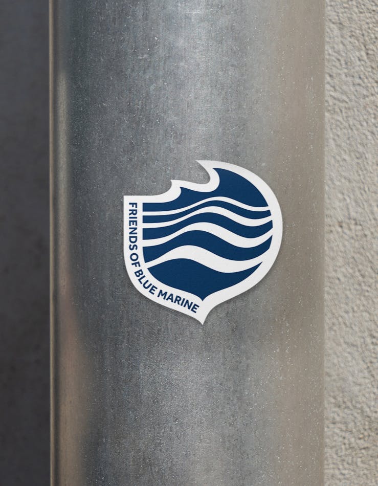 Blue Marine | Badge Design